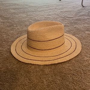 Gigi Pip straw striped hat